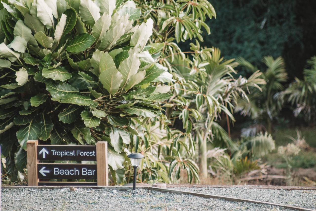ホテル Aotearoa Surf Eco Pods Te Arai エクステリア 写真