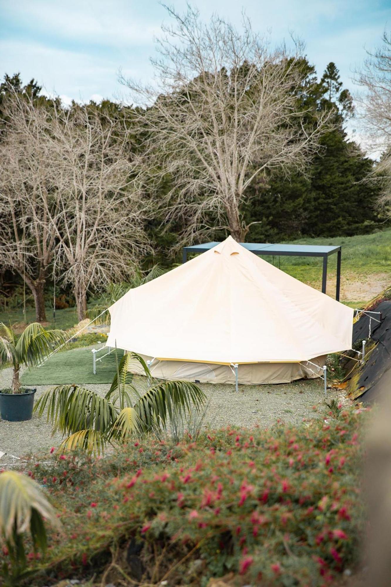 ホテル Aotearoa Surf Eco Pods Te Arai エクステリア 写真